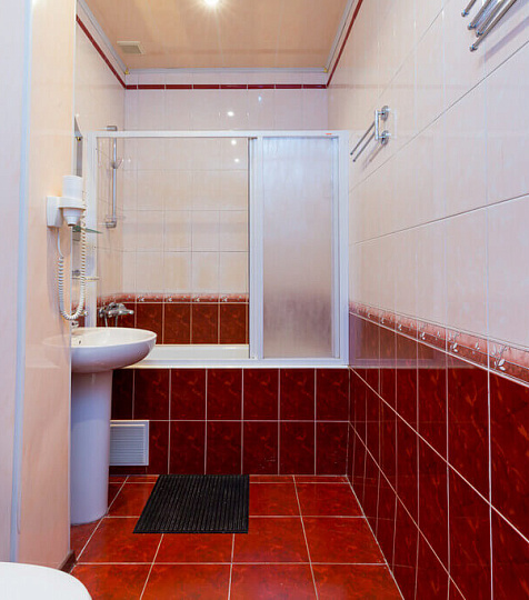  Санаторий «Лесная поляна», Пятигорск. Двухместный номер 1 категории, ванная комната