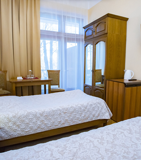  Санаторий «им. Г.К. Орджоникидзе», Кисловодск.  2-местный номер «Эконом»