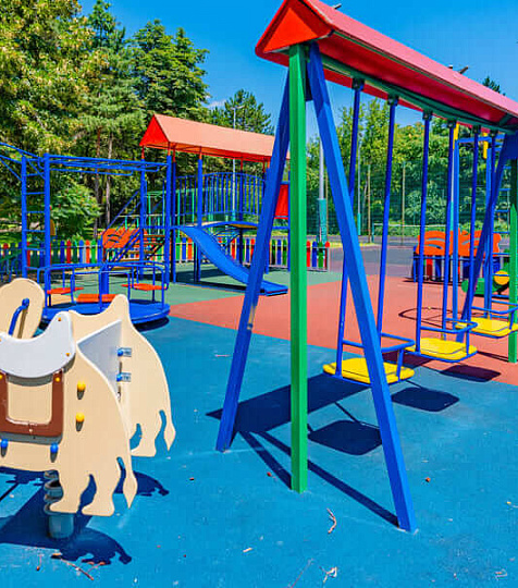  Санаторий «Казахстан» г. Ессентуки. Детская площадка