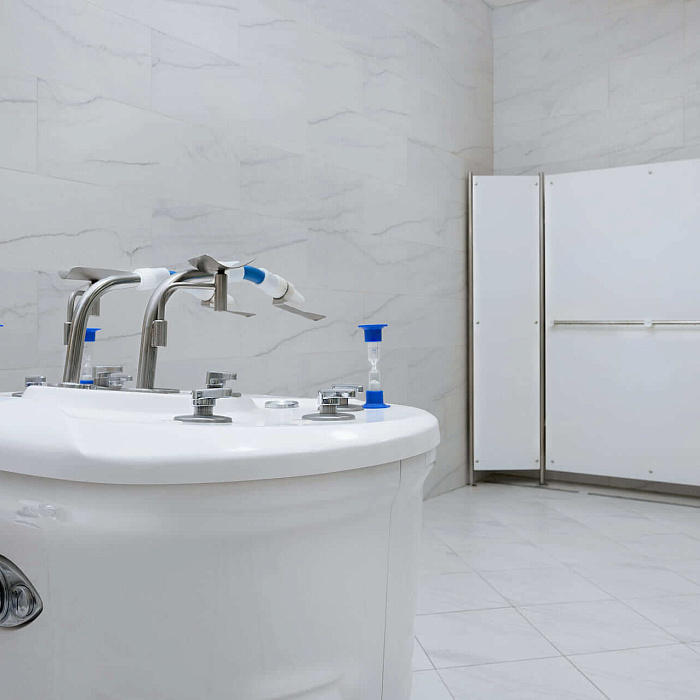  Санаторий «Источник» г. Железноводск. Ванное отделение, душ Шарко