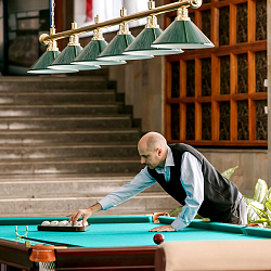  Санаторий «Джинал» Кисловодск. Бильярд