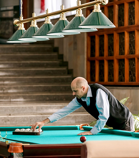  Санаторий «Джинал» Кисловодск. Бильярд