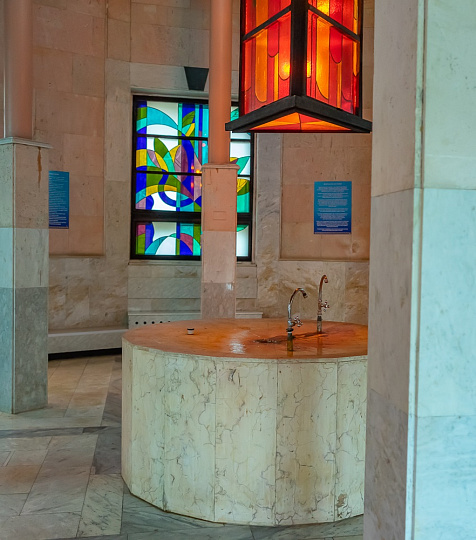  Пансионат с лечением «Геолог Казахстана», Железноводск. Питьевой бювет