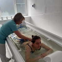  Санаторий «Дубрава» Железноводск. Ванное отделение