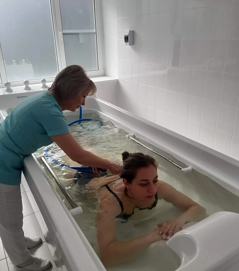  Санаторий «Дубрава» Железноводск. Ванное отделение