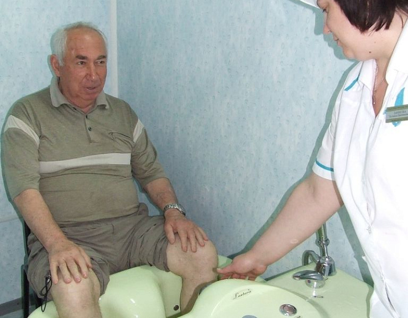 Санаторий «Россия», Кисловодск. Ванное отделение