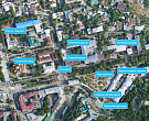 map# Санаторий &laquo;Руно&raquo;, Пятигорск. Карта