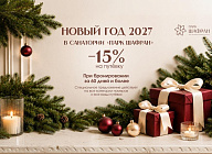 Новый год 2027 в санатории 5* «Парк Шафран» 