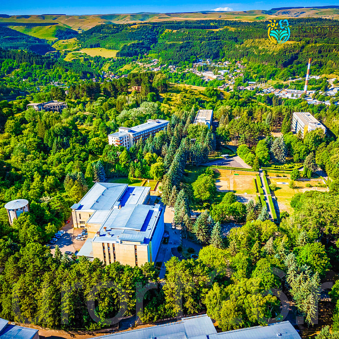  Санаторий «Пикет», Кисловодск. Территория