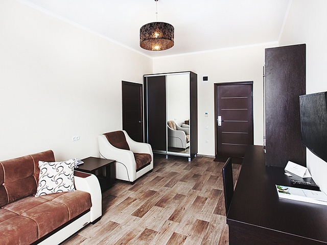 Санаторий «Бештау», Железноводск. 2-местный 2-комнатный семейный «Люкс» повышенной комфортности