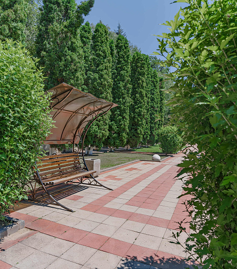  Санаторий «Смена», Кисловодск, территория