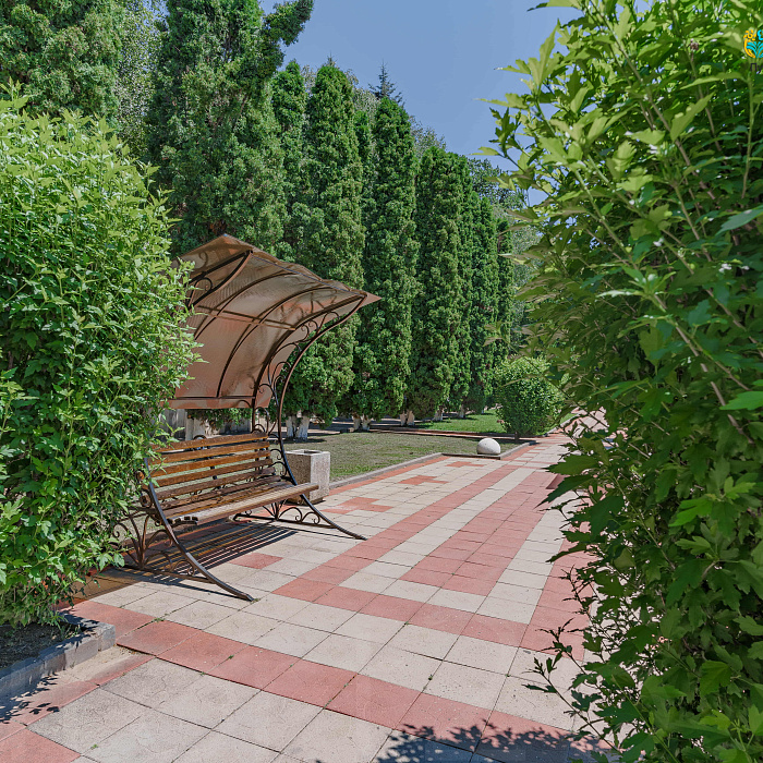  Санаторий «Смена», Кисловодск, территория