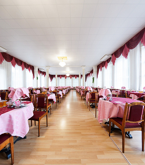  Санаторий "Кавказ" Кисловодск. Столовая