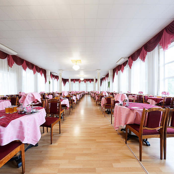  Санаторий "Кавказ" Кисловодск. Столовая