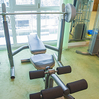 Санаторий «Пятигорский нарзан» г. Пятигорск. Тренажёрный зал Санаторий «Пятигорский нарзан» г. Пятигорск. Тренажёрный зал