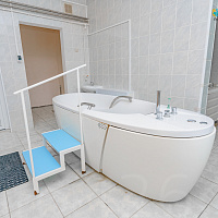 Пансионат с лечением «Геолог Казахстана», Железноводск. Ванное отделение Пансионат с лечением «Геолог Казахстана», Железноводск. Ванное отделение