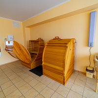 Санаторий «Родник», Кисловодск. Фито-сауна «Кедровая бочка» Санаторий «Родник», Кисловодск. Фито-сауна «Кедровая бочка»