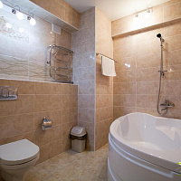 Санаторий «им. М.И. Калинина» Ессентуки, Ванная комната в двухместном двухкомнатном Люксе Санаторий «им. М.И. Калинина» Ессентуки, Ванная комната в двухместном двухкомнатном Люксе