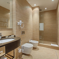Санаторий «Машук Аква-Терм» Железноводск. Ванная комната в номере Санаторий «Машук Аква-Терм» Железноводск. Ванная комната в номере