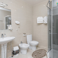 Санаторий Крепость г. Кисловодск, двухместный двухкомнатный Люкс, ванная комната Санаторий Крепость г. Кисловодск, двухместный двухкомнатный Люкс, ванная комната