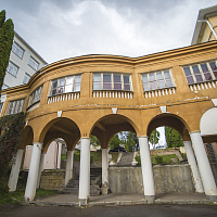 Санаторий «им. Димитрова» Кисловодск. Территория Санаторий «им. Димитрова» Кисловодск. Территория